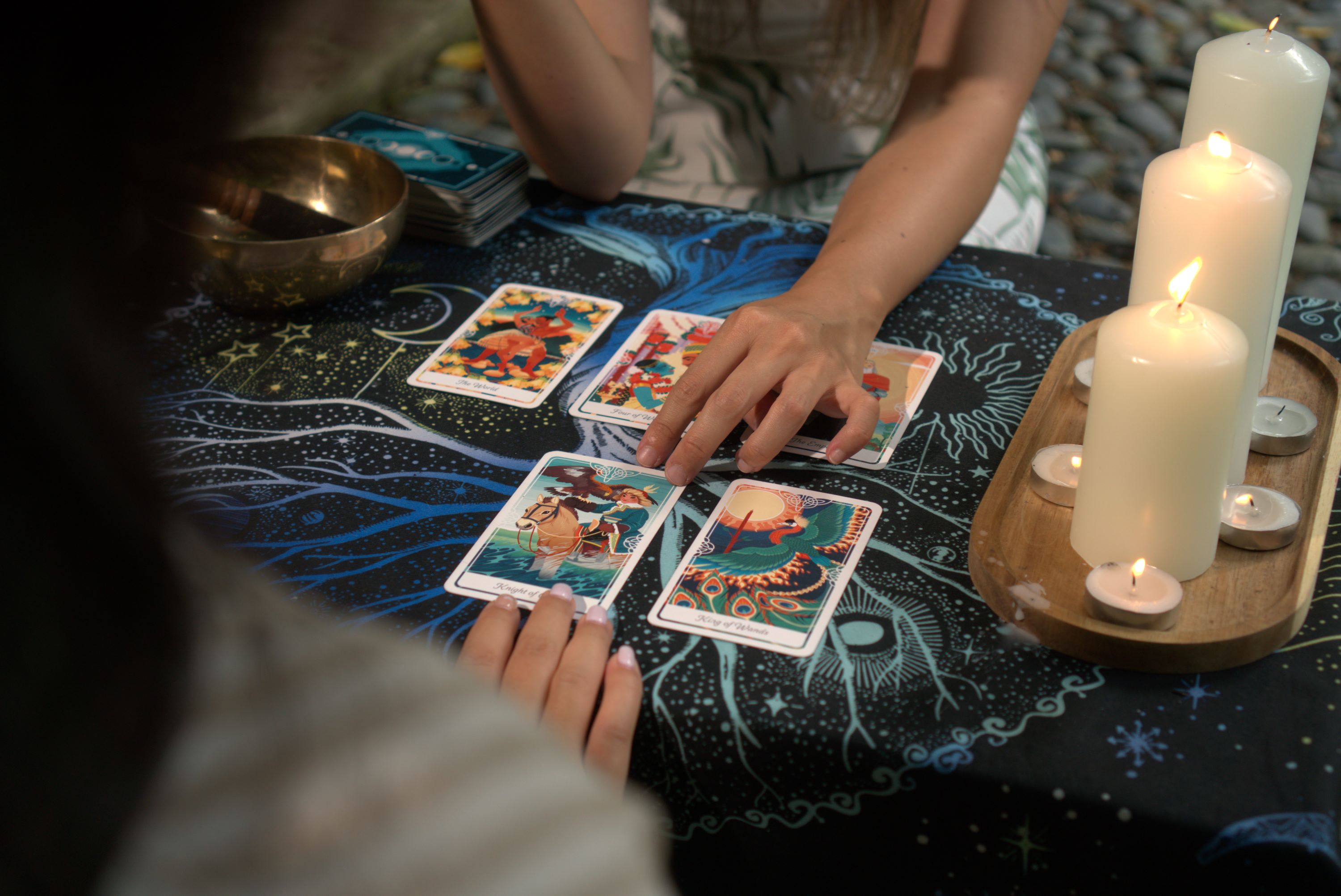 Oracle cards and spiritual tools